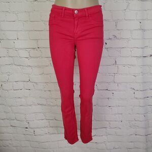 𝅺JBRAND J BRAND Shock Pink Skinny Jeans 27 811K